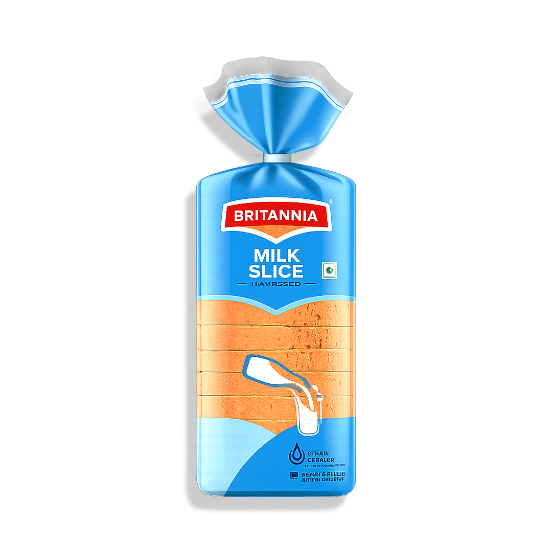 Britannia Milk Slice Bread 400g