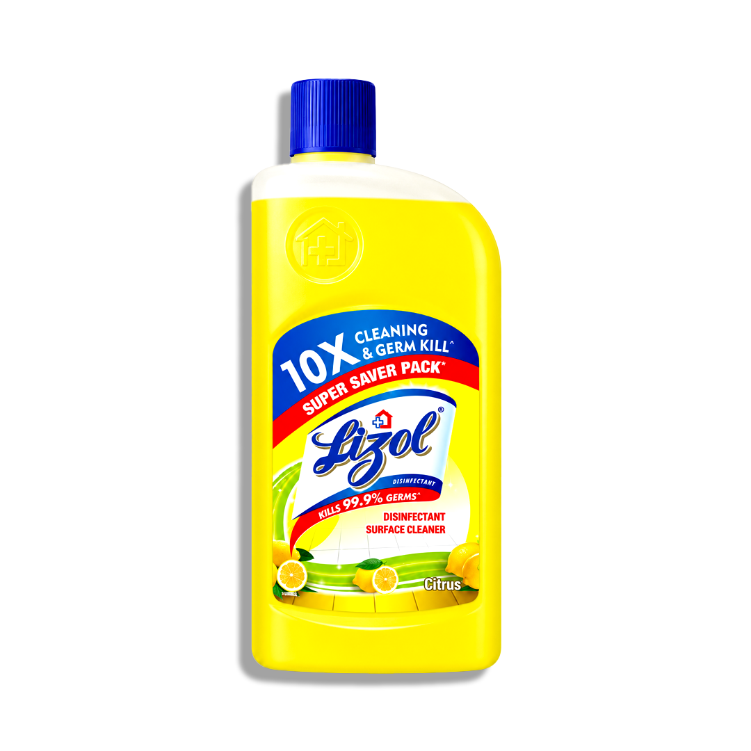 Lizol Disinfectant Surface & Floor Cleaner Liquid Citrus 625ml