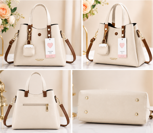 Women’s Premium Fashion Handbag with Sling Strap – Get 1 Vacuum Cleaner FREE