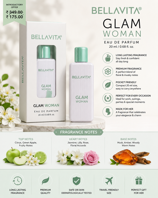 BellaVita Glam Woman Eau De Parfum