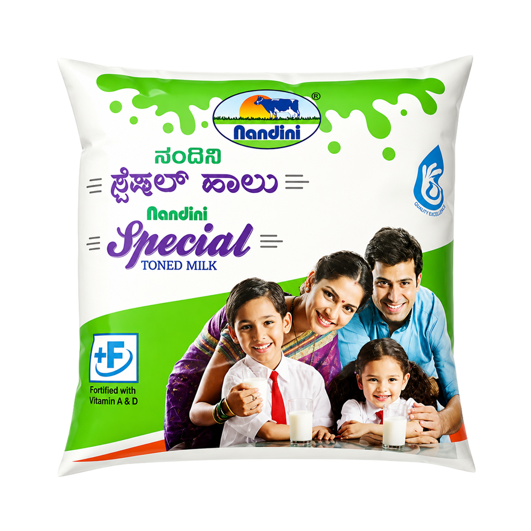 Nandini Double Toned Milk 500ml
