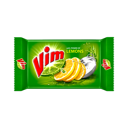 Vim Fresh Lemon Dishwash Bar 200g