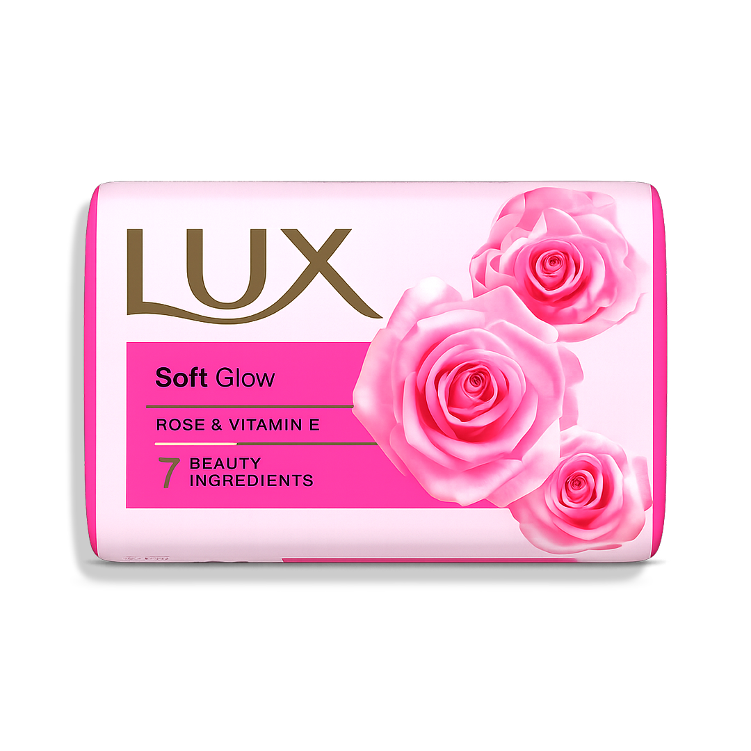 Lux Soft Glow Rose & Vitamin E Soap 100g